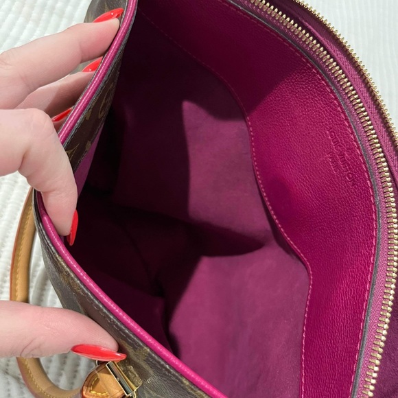 Authentic Louis Vuitton Monogram Pallas MM (Aurore) - Picture 12 of 16